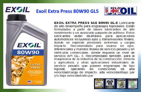 Exoil Extra Press 80W90 GL5